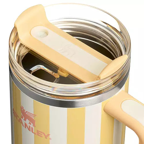 Vaso Stanley Butter Cabana Gloss Quencher H2.0 FlowState de 40 oz - Colección Oasis