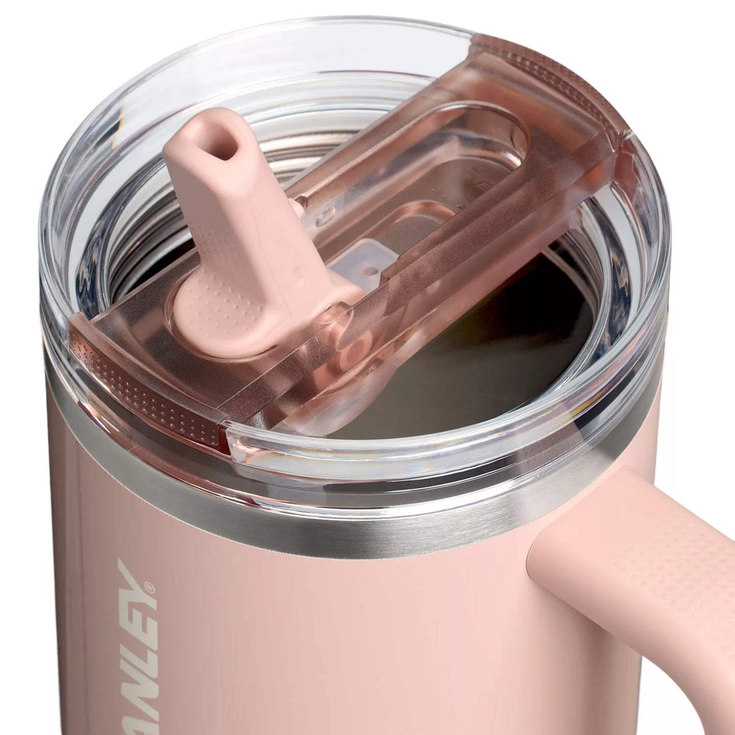 Termo Stanley 40 oz. Peach Whip Gloss Quencher ProTour Flip Straw Tumbler - Oasis Collection
