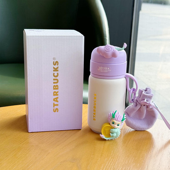 Year of the Dragon Stainless Steel Tumbler with Snack Container 265ml
