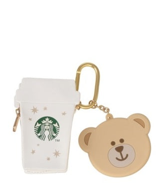 Starbucks Japan Holiday 2026 Cup Pouch Keychain and Mirror