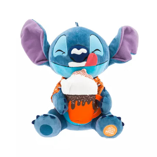 Peluche de Stitch Attacks Snacks – Chocolate caliente – Lanzamiento limitado – Diciembre Disney Store US