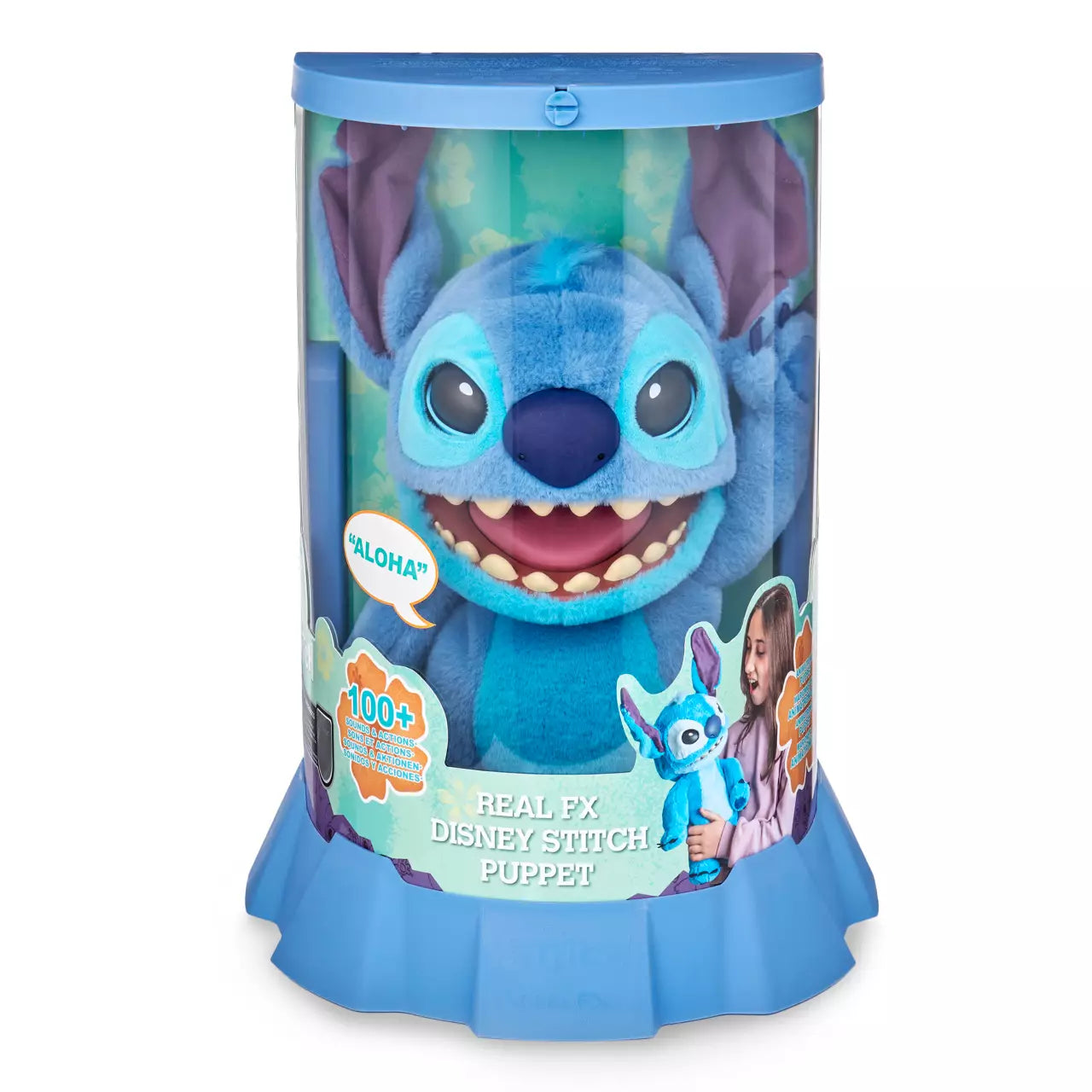 Peluche Stitch Real FX – Lilo & Stitch – 18'' Disney Store US