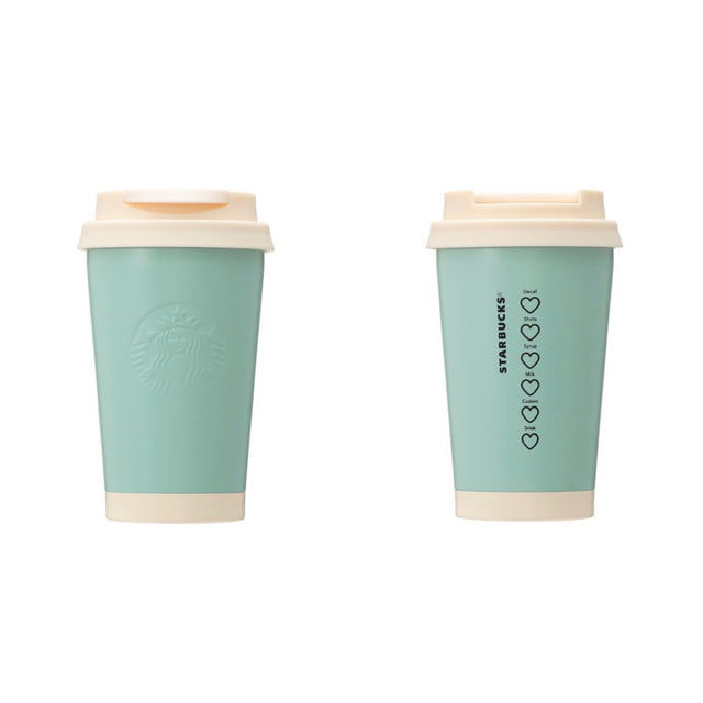 Vaso de Acero Inoxidable Starbucks Valentines Japan 2023 TOGO 355 ml Lives Tiktok