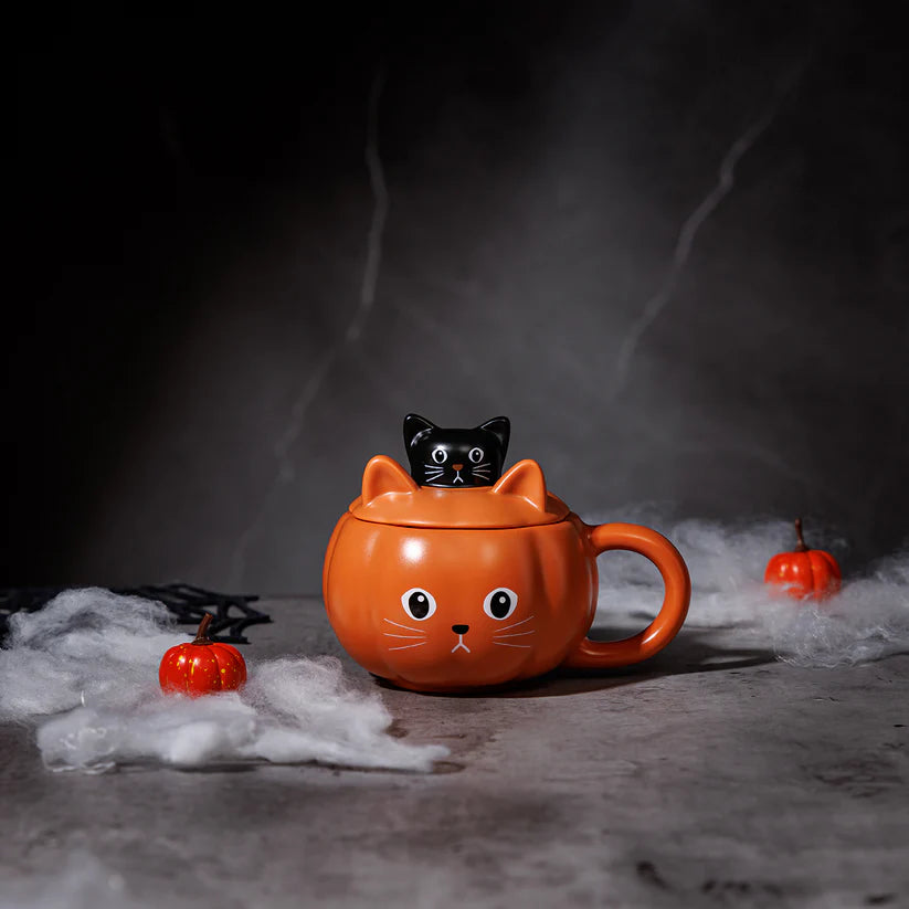 Taza de Calabaza de 12OZ CON TAPA DE GATO 12OZ Starbucks Hong Kong