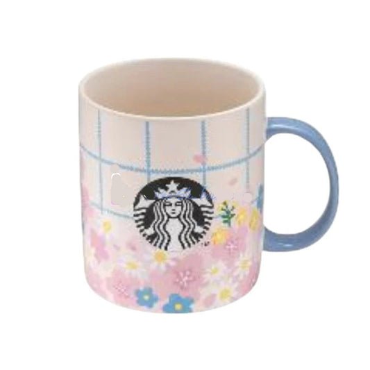 Taza de Ceramica Starbucks Taiwan 2025 Sakura series Sakura Blooming Mug 473ml