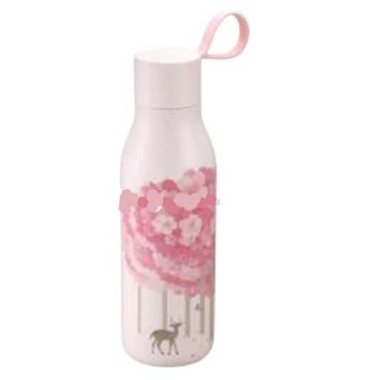 Botella de Acero Inoxidable Rosa Sakura Starbucks Taiwan 2025 Sakura series Sakura 591ml