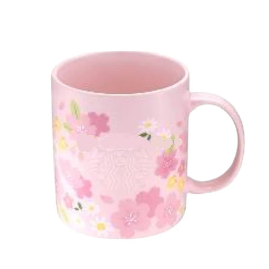 Taza de Ceramica Starbucks Taiwan 2025 Sakura series  473ml