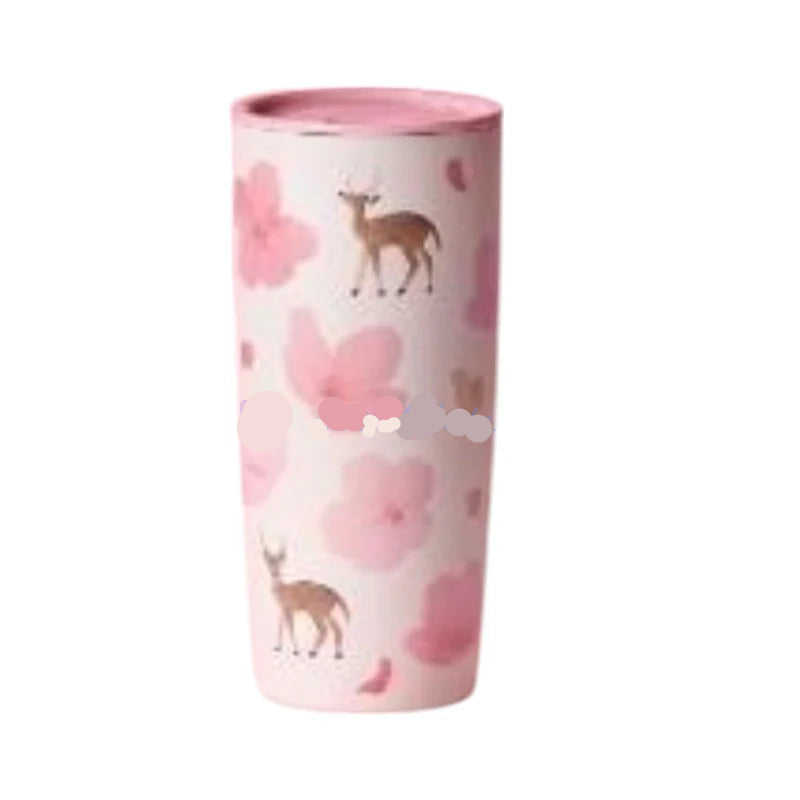 Vaso de Acero Inoxidable Starbucks Taiwan 2025 Sakura series 591ml