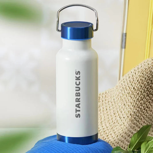 Termo de Acero Inoxidable Starbucks China 2025 Holiday Sea Breeze series  473ml