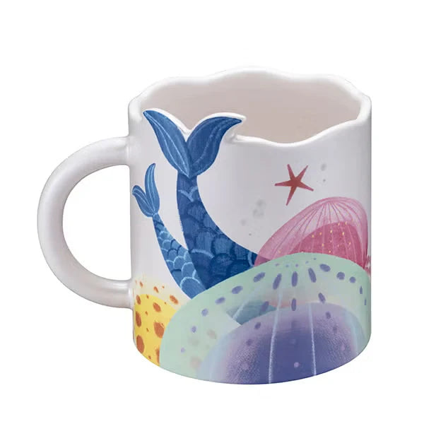 Taza de la serie Ocean Siren de Starbucks 2025 de Taiwán, 473 ml