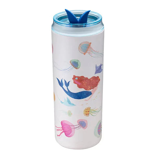 Vaso de acero inoxidable de 562 ml de la serie Ocean Siren de Starbucks 2025 de Taiwán