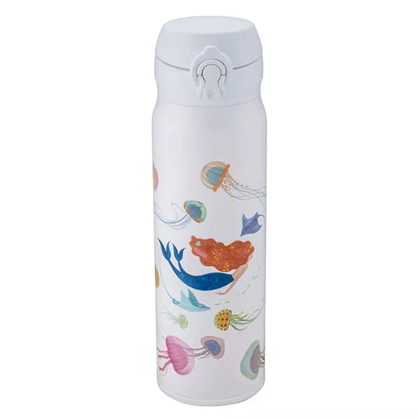 Vaso de acero inoxidable de 600 ml de la serie Ocean Siren de Starbucks 2025 de Taiwán