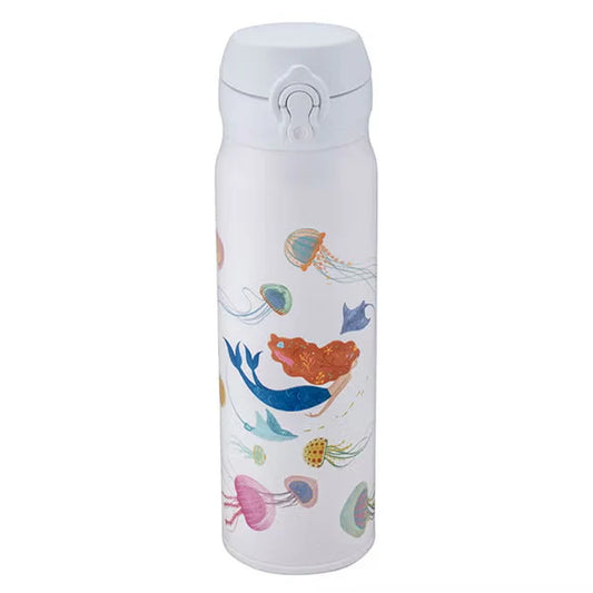 Vaso de acero inoxidable de 600 ml de la serie Ocean Siren de Starbucks 2025 de Taiwán