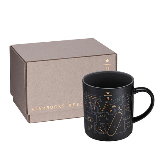Taza de Ceramica Starbucks Taiwan 2025 Collection Dream PLAZA Series 16oz