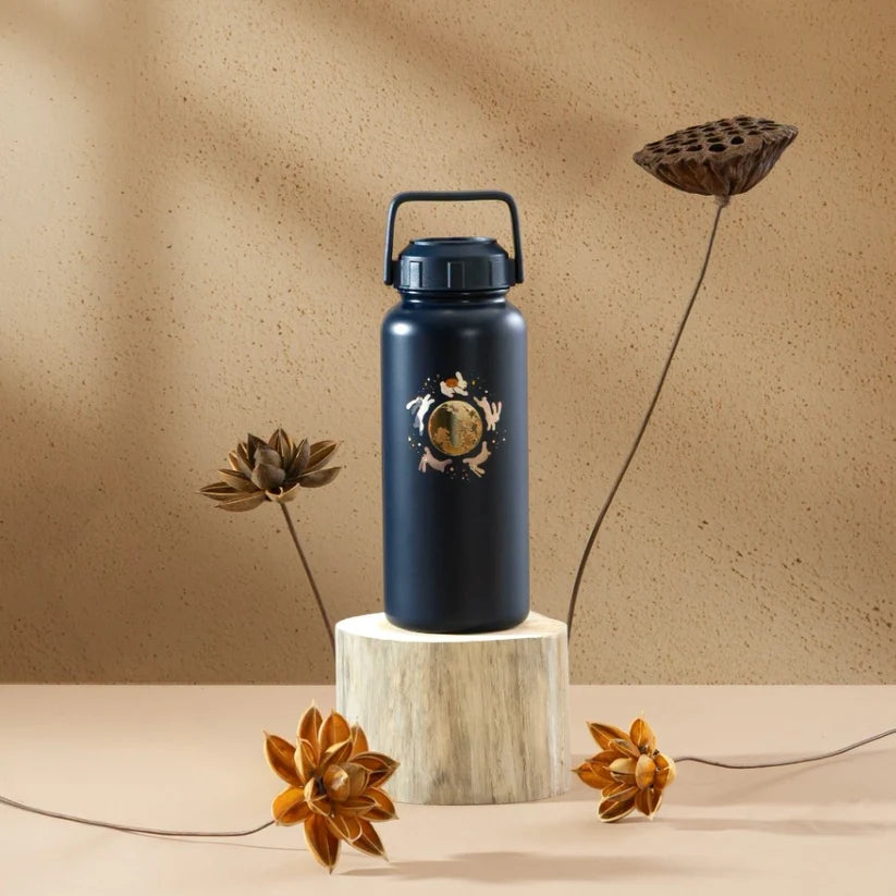 Botella de Acero Inoxidable Starbucks Vietnam 2026 Mid-Autumn Series 32oz