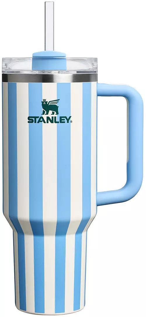 Vaso Stanley Cornerflow Cabana Quencher H2.0 FlowState de 40 oz - Colección Oasis