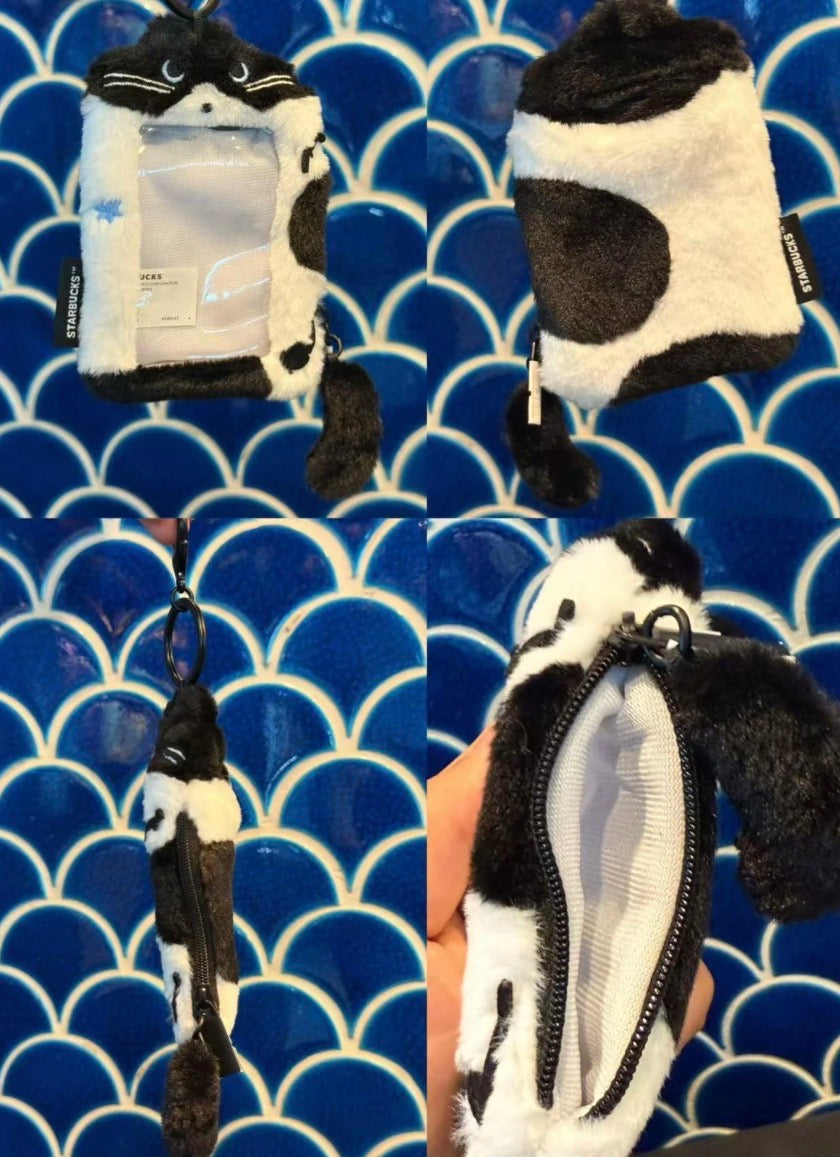 Starbucks Halloween Tailandia 2026 | Spooky Meowchestra Plush Card Holder Purse 🐈⬛🎃
