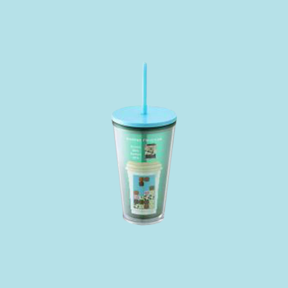 Vaso de Acrílico Grande Starbucks Taiwan 2025 Bear Adventure Game Series 473ml 16.65oz