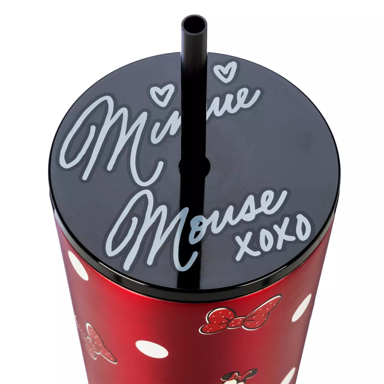 Vaso Starbucks® de acero inoxidable con popote de Minnie Mouse – Disneyland Disney