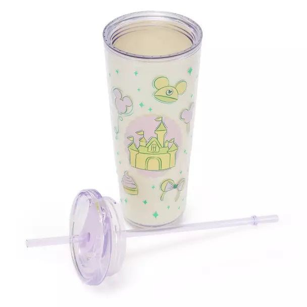 Vaso térmico Starbucks® de 710 ml (24 oz) de Disney Parks con popote 2026