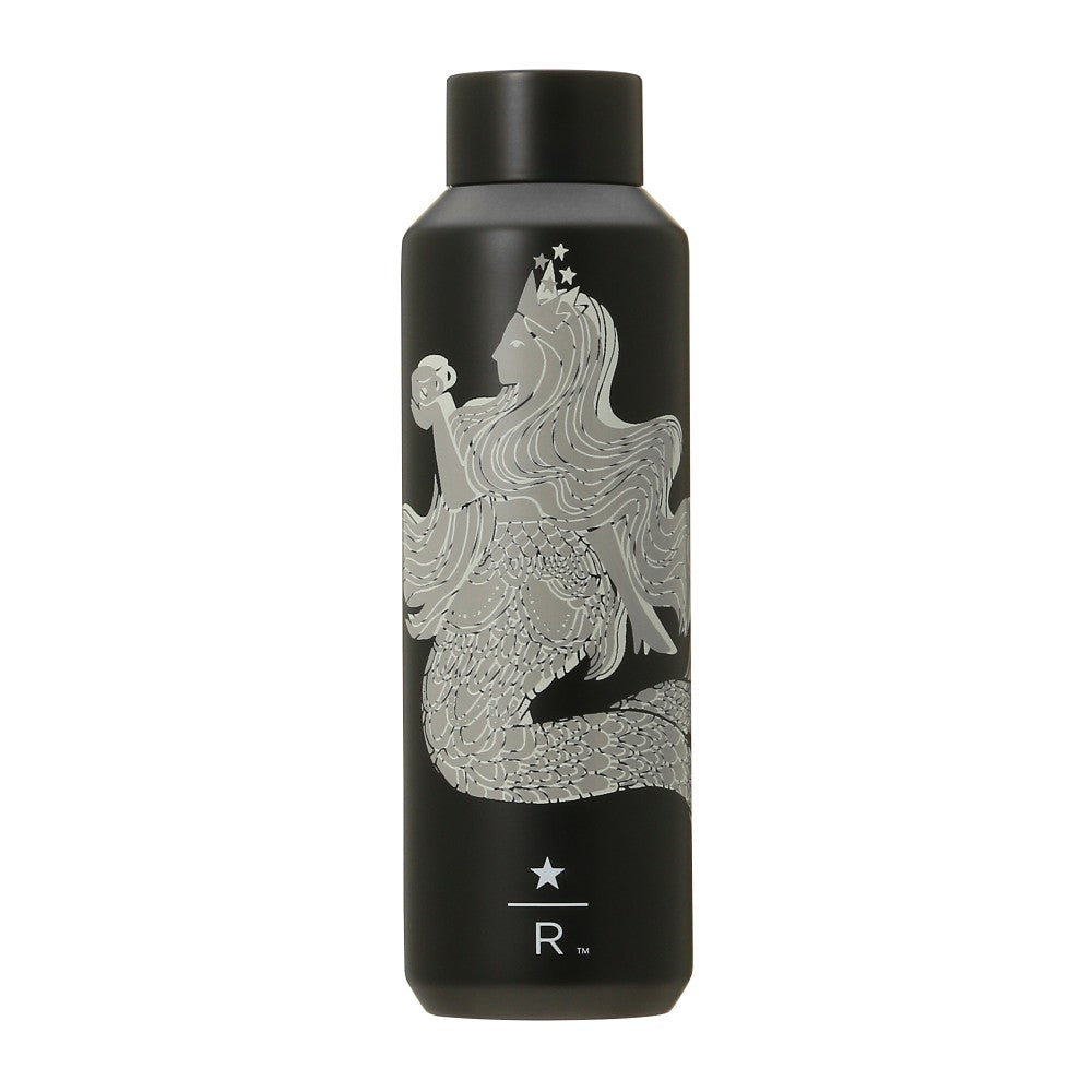 Botella de acero inoxidable WILDSIDE Starbucks Reserve®, negra, 591 ml