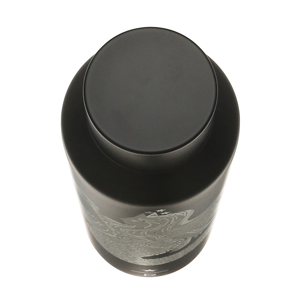 Botella de acero inoxidable WILDSIDE Starbucks Reserve®, negra, 591 ml