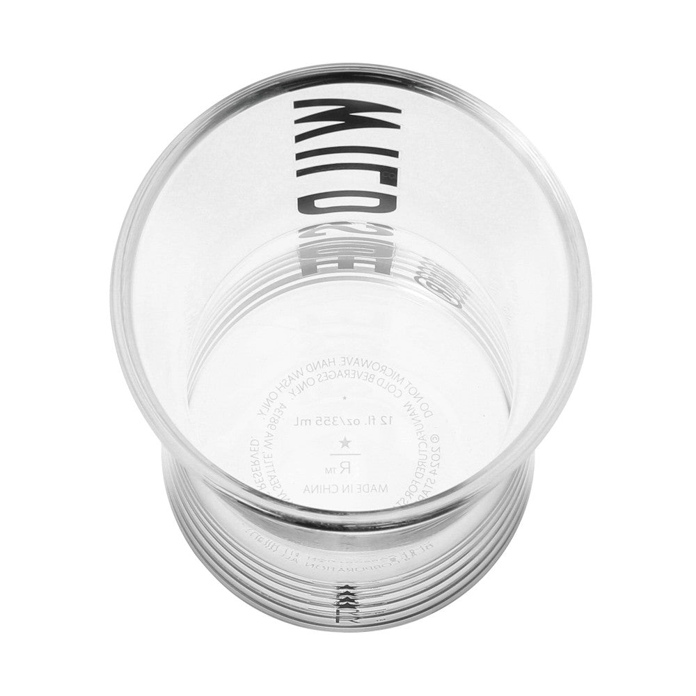 Vaso de silo WILDSIDE Starbucks Reserve® transparente de 355 ml
