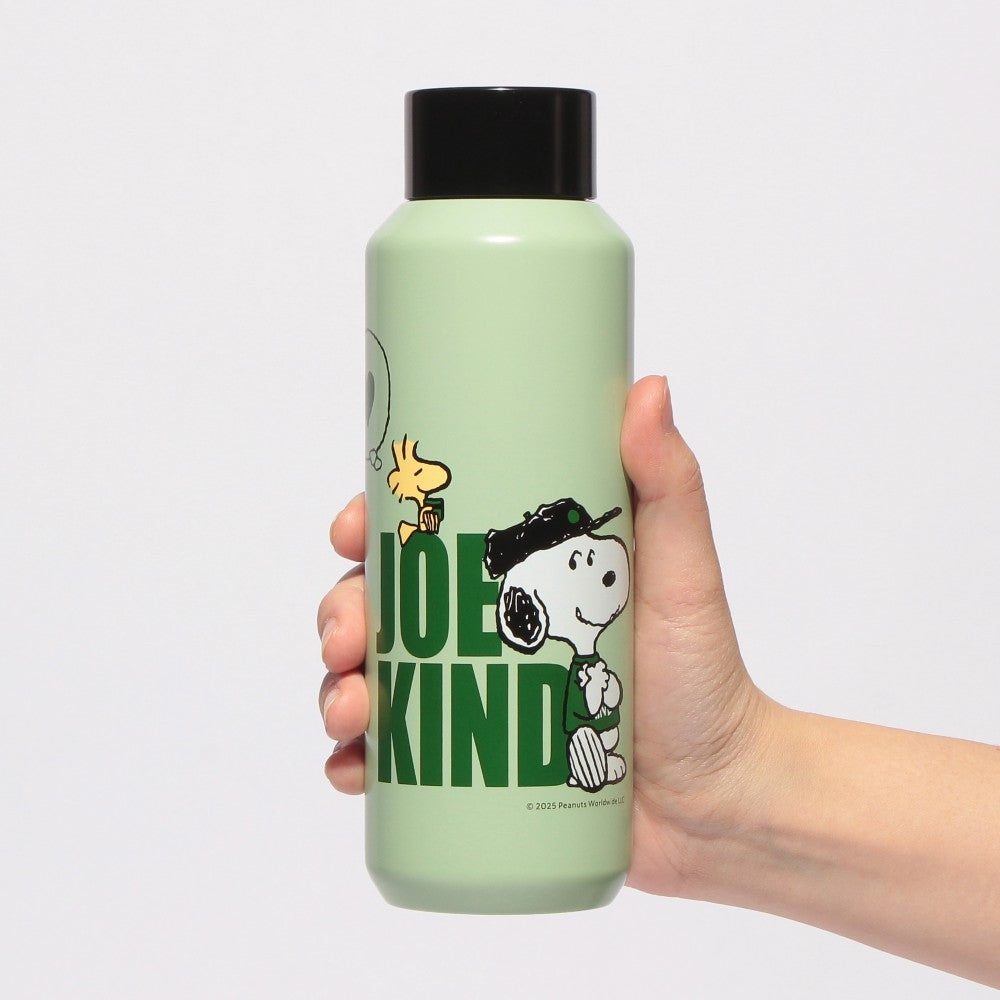 PEANUTS Botella de acero inoxidable verde 473ml Starbucks and PEANUTS 2025 co-brand