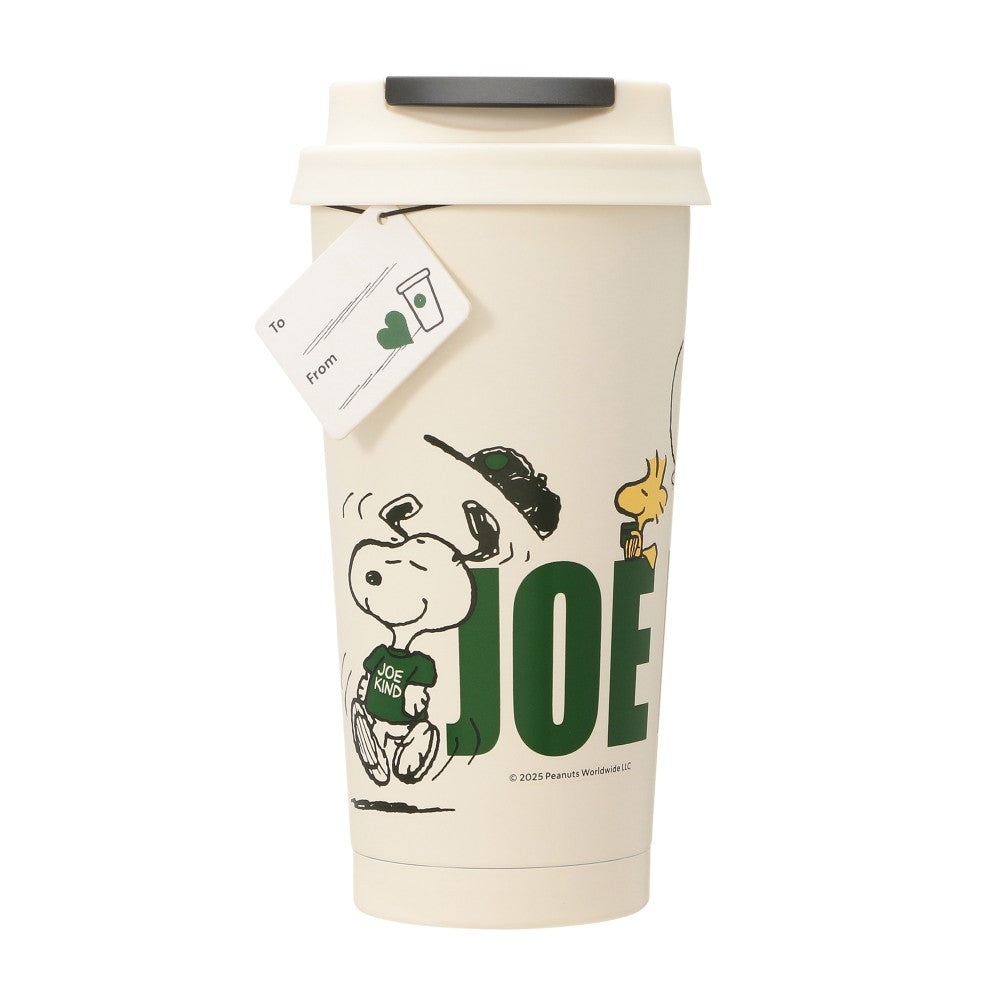 Elma Joe Kind de Acero Inoxidable 473ml Japon Starbucks and PEANUTS 2025 co-brand