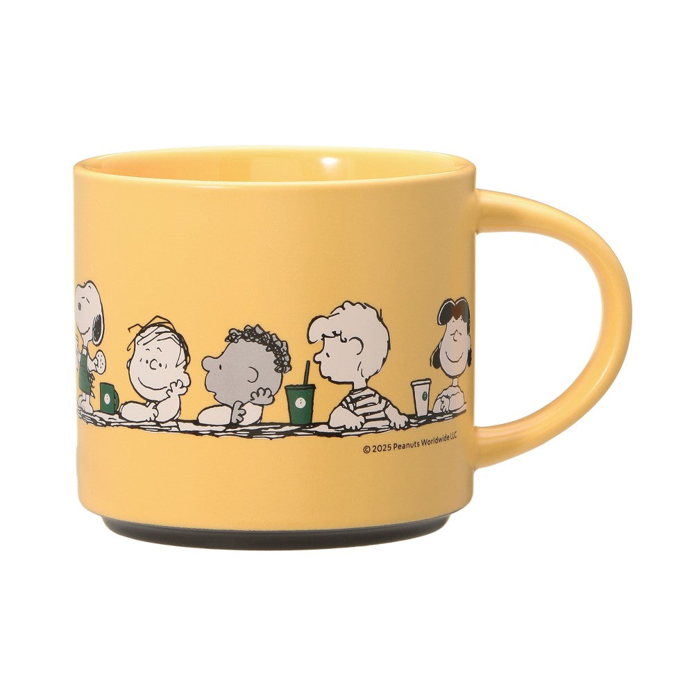 Taza de Ceramica Amarilla Japon PEANUTS X Starbucks 414ml