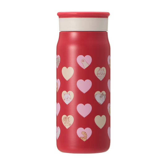 Termo Thermos de acero inoxidable Starbucks Japan 2025 Valentine's Day Red Love  355ml