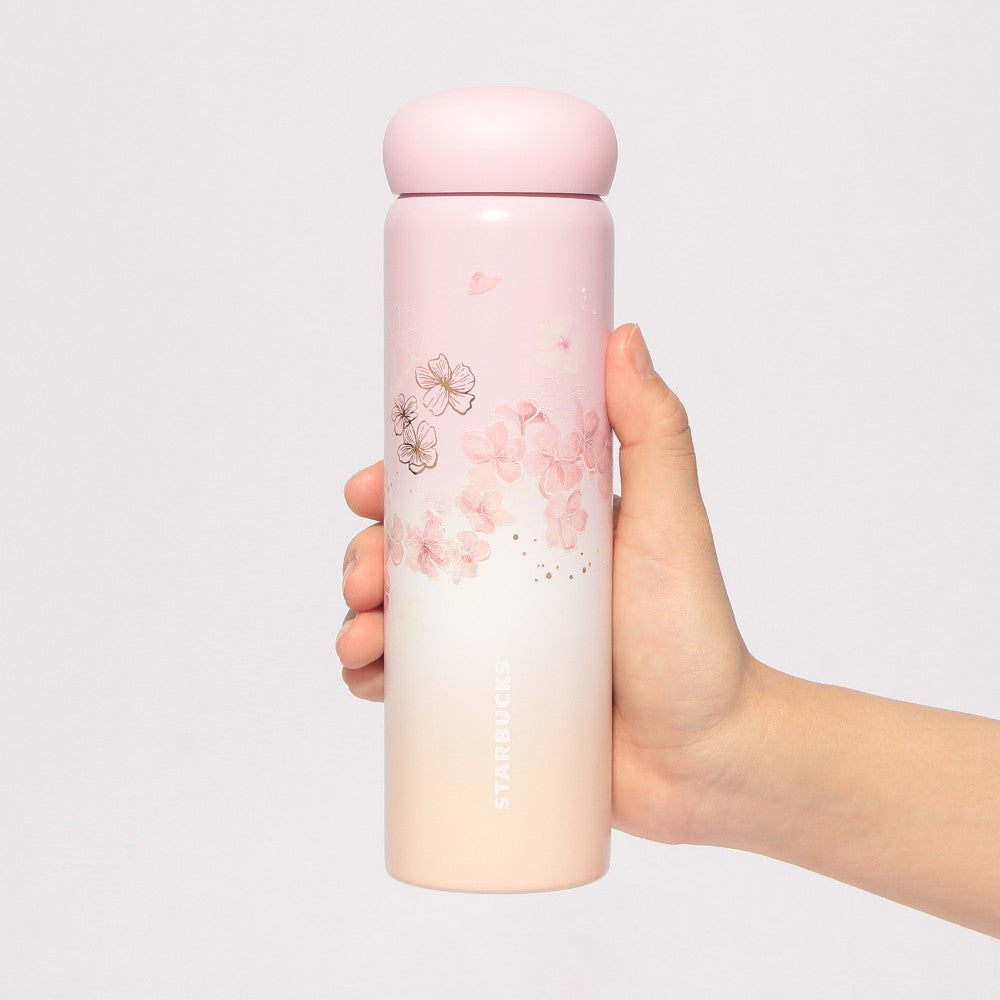 Botella de Acero Inoxidable Starbucks Japan 2025 Sakura series Stainless 355ml