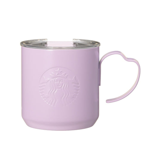 Taza de Acero Inoxidable Morada Starbucks Japan 2025 Sakura Season2 series