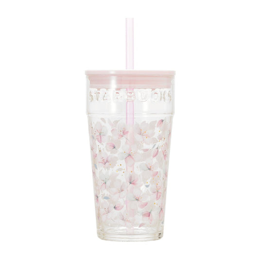 Vaso de Vidrio Starbucks Japan 2025 Sakura series 473ml