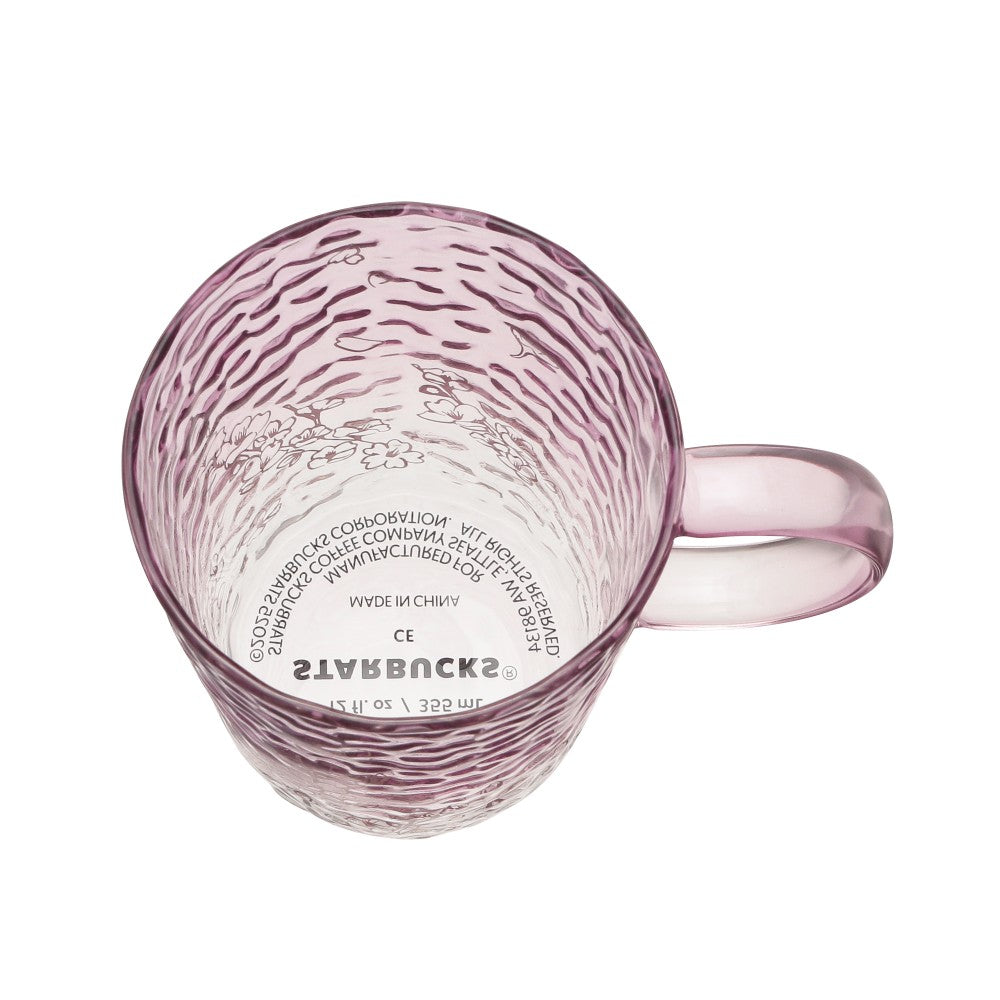 Taza de Vidrio Starbucks Japan 2025 Sakura Season2 series glass cup 355ml