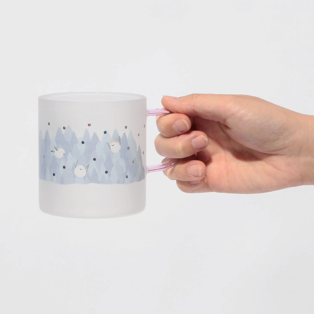 Taza de Vidrio resistente al calor Magshima Enaga 355ml Shinning Winter