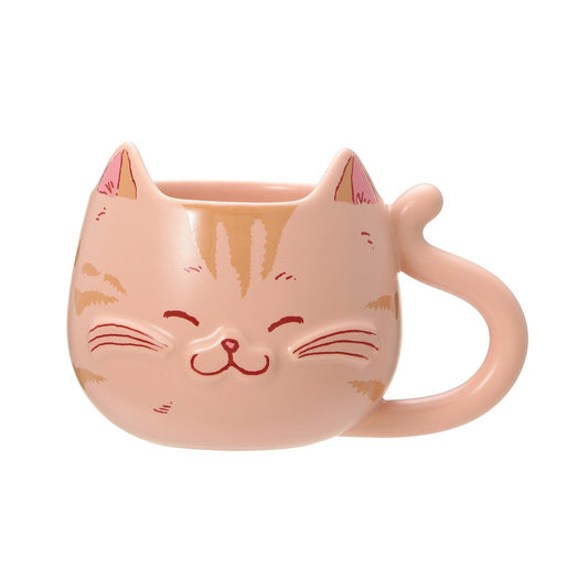 Taza de Ceramica en forma de Gato rosa Starbucks Japan 2025 Valentine's Day355ml