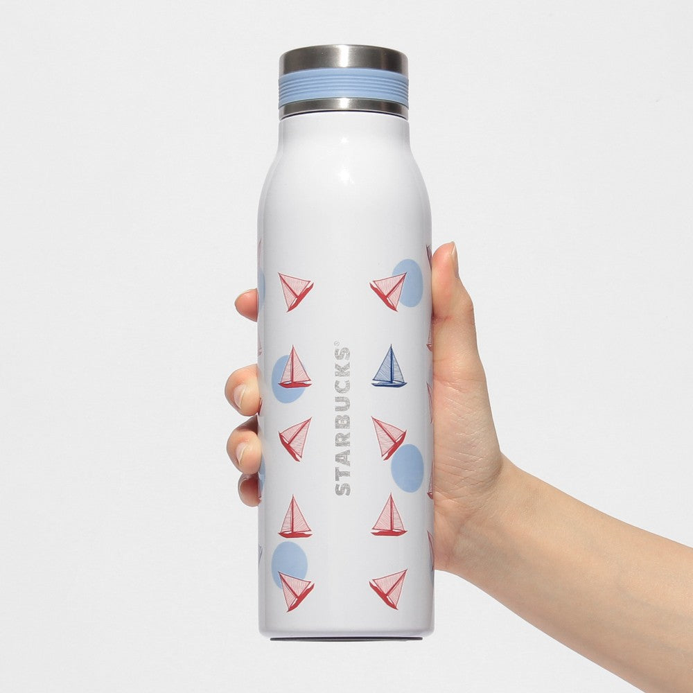 Botella de acero inoxidable Marine Dot 444ml Marine Look Collection Japan 2025