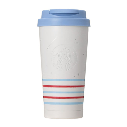 Vaso de acero inoxidable con el logotipo de TOGO y borde marino de 473 ml Marine Look Collection Japan 2025
