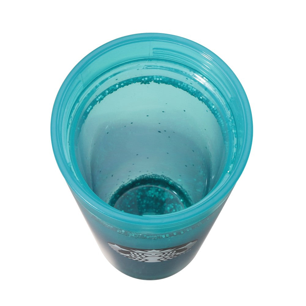 Vaso con Agua y glitter Turquesa 473ml Starbucks Blue Breeze Japon Summer 2025