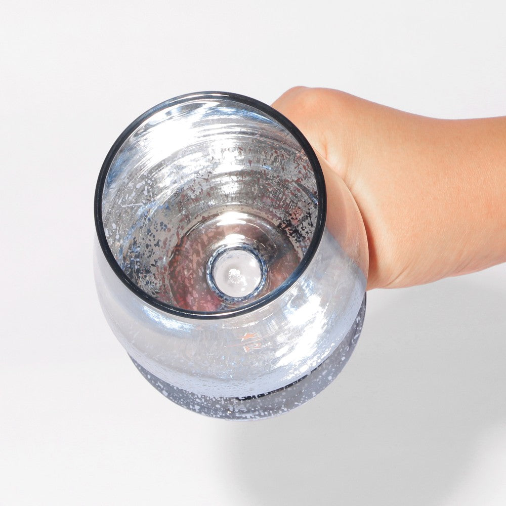 Vaso de tallo Starbucks Reserve® azul metálico de 355 ml Starbucks Reserve Roastery Tokyo Holiday 2025