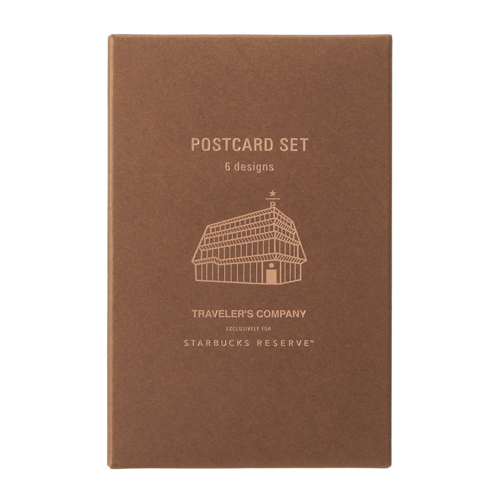 Juego de postales para viajeros de la tostadora Starbucks Reserve Travel Tokyo Roastery 2026