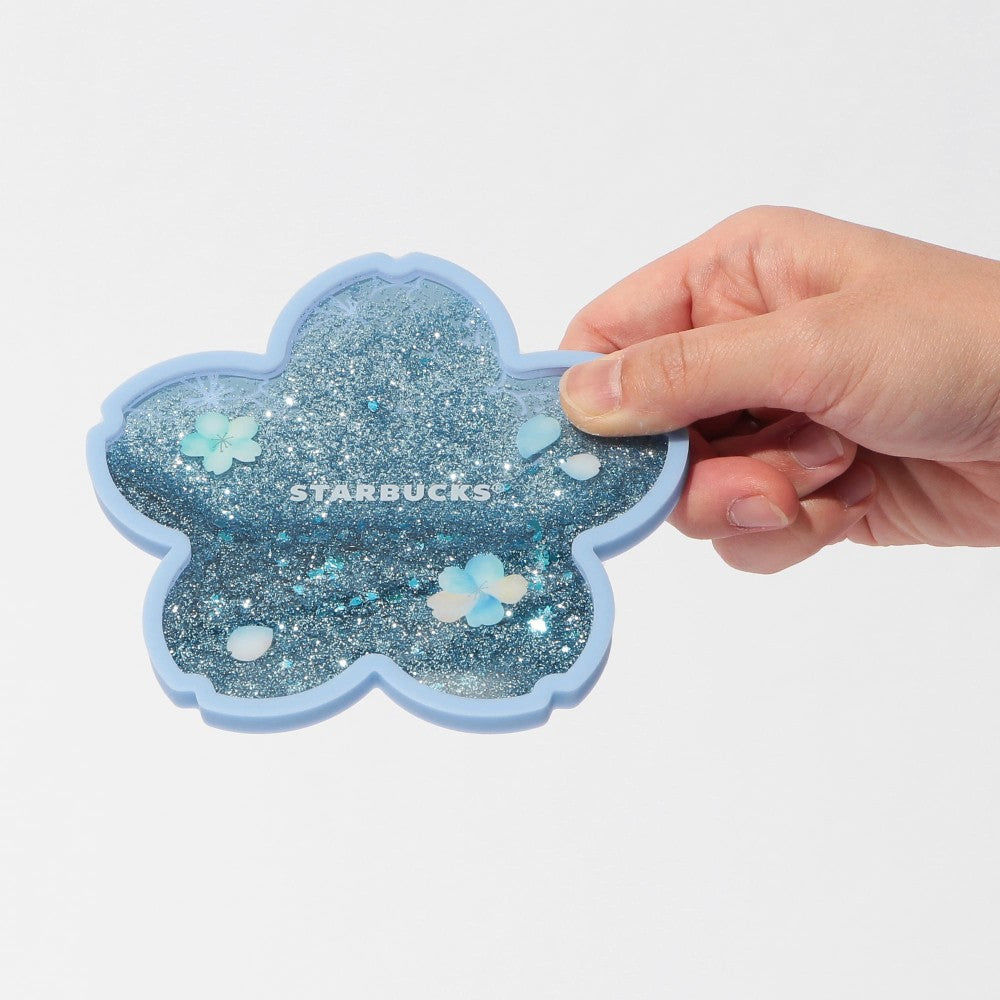 Portavaso Airy Blue Sakura Twinkle Gentle Starbucks Japon 2026