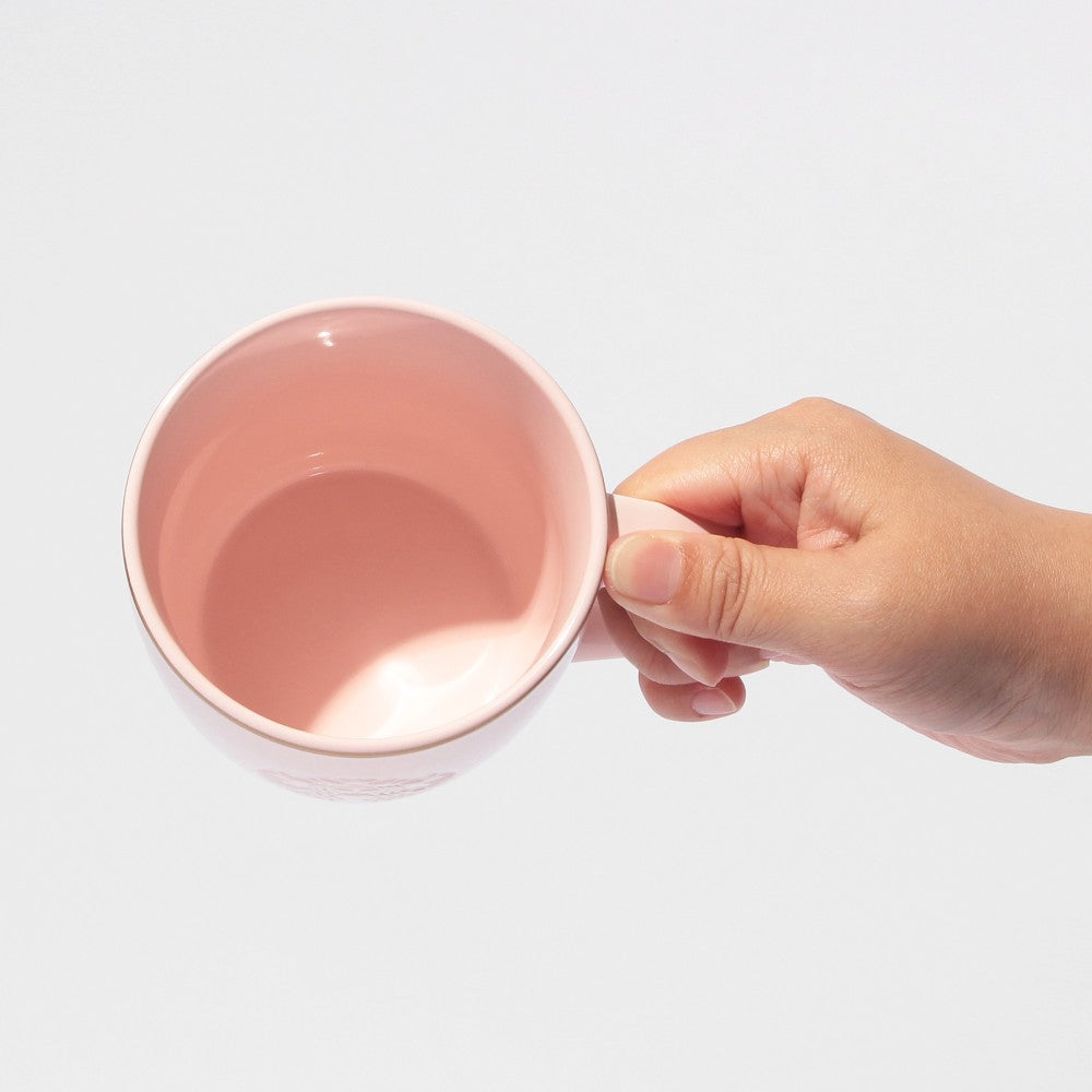 Taza con logo, color rosa beige con borde dorado, 355 ml. Dia de las Madres Starbucks Japon 2026