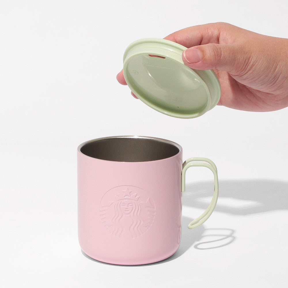 Taza de acero inoxidable rosa de 355 ml. Feel the breeze Japon 2026