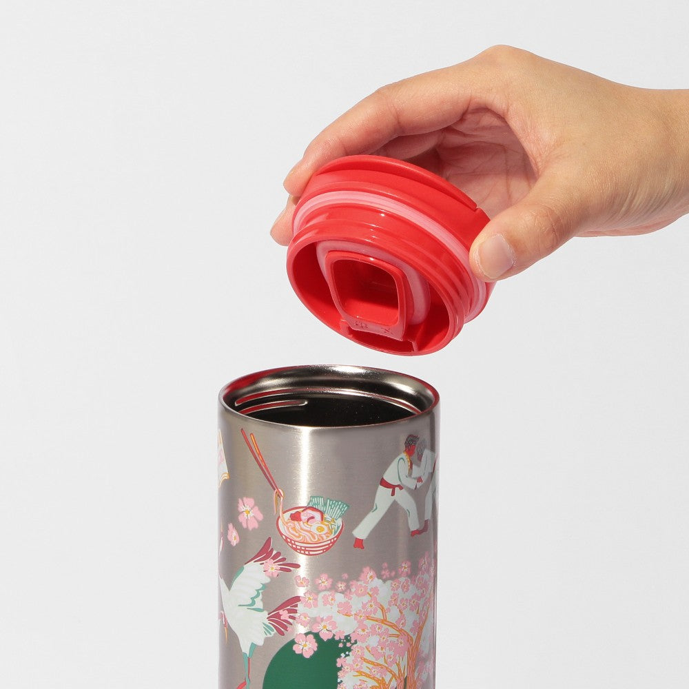 Botella de acero inoxidable Discovery Series, fabricada en Japón, 473 ml. Starbucks JAPAN Design 2026