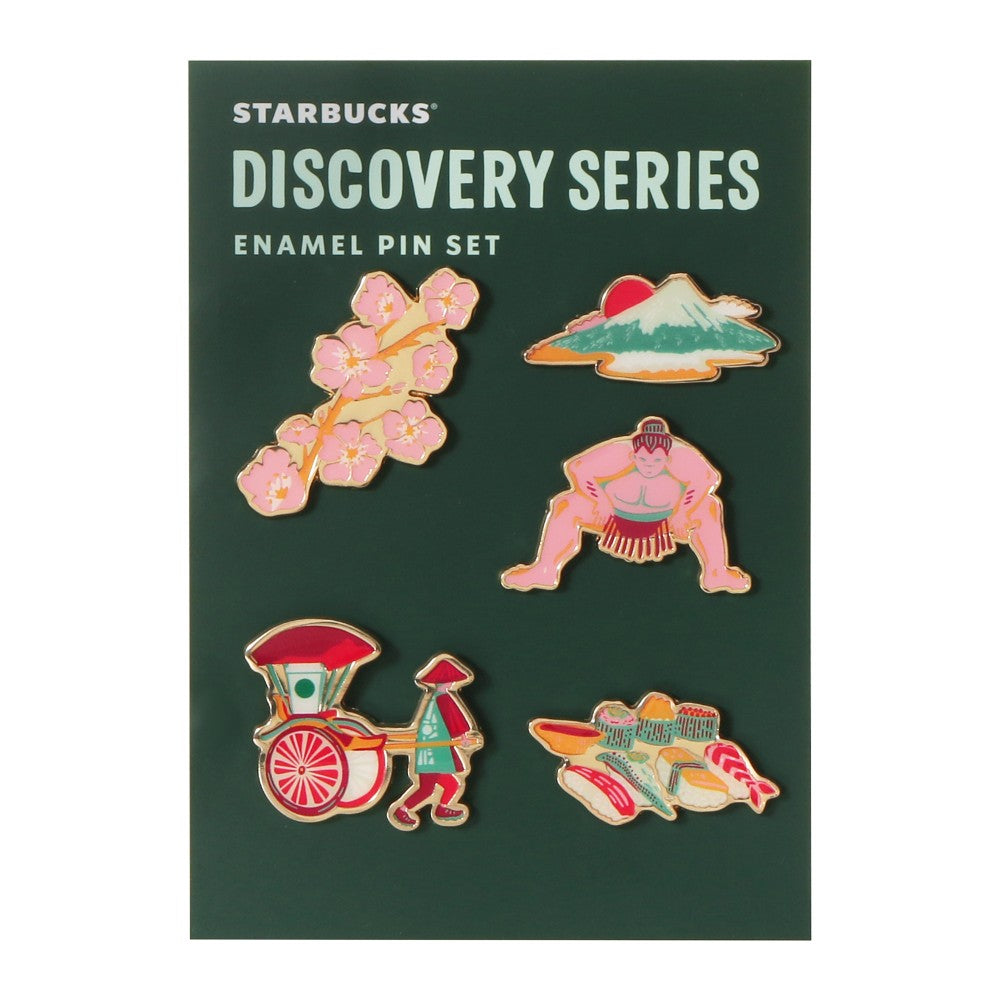 Juego de insignias de la serie Discovery JAPAN Starbucks JAPAN Design 2026