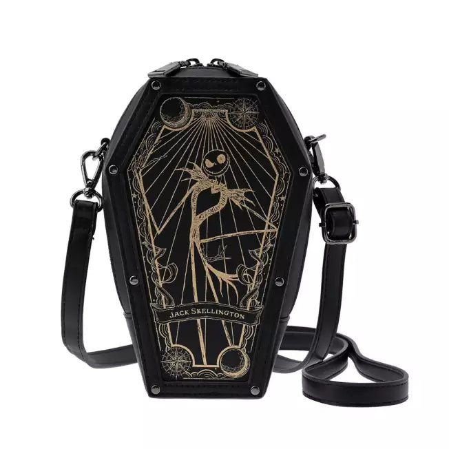 Bolso de hombro de Jack Skellington de Pesadilla antes de Navidad de Tim Burton