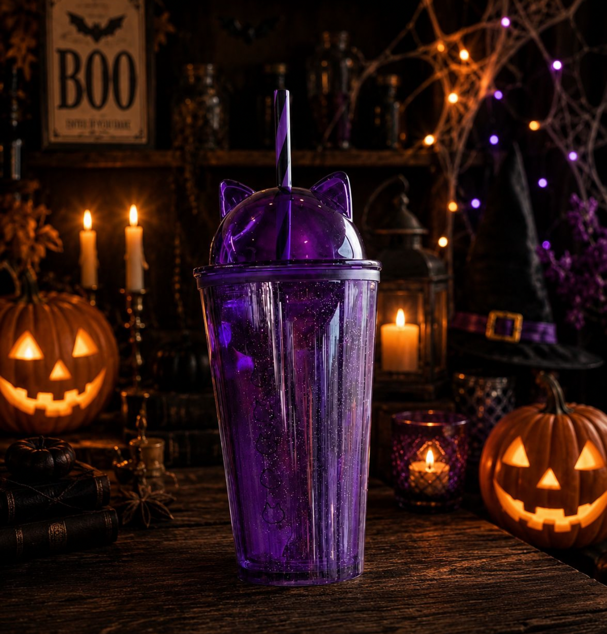 Starbucks Halloween Europa 2026 | Purple Cat Tumbler 🐈⬛💜🎃