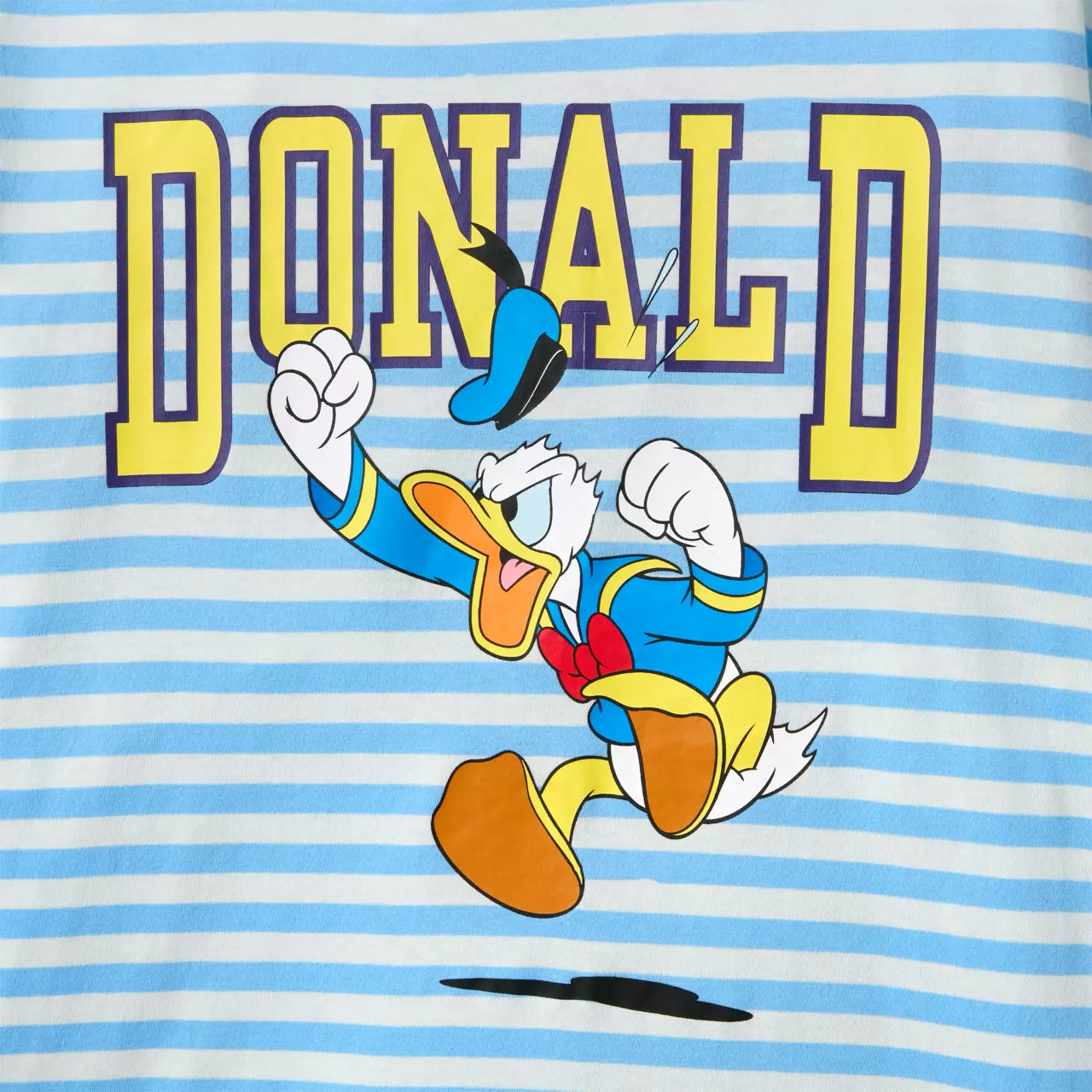 Camiseta a rayas del Pato Donald para adultos